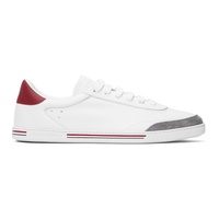 Dolce&Gabbana White Saint Tropez Sneakers 241003M237034