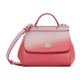 Dolce&Gabbana Kids Pink Mini Sicily Bag 241003M717005