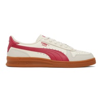 PUMA 오프화이트 Off-White & Red Indoor OG Sneakers 241010M237002