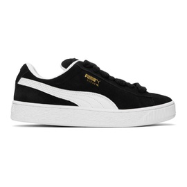 PUMA Black Suede XL Sneakers 241010M237006