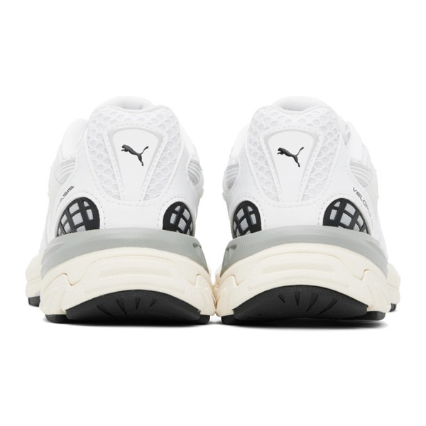  PUMA White Velophasis Sneakers 241010M237011
