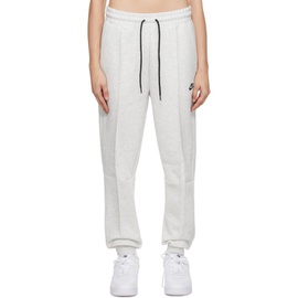 Nike Gray Double-Faced Lounge Pants 241011F086009