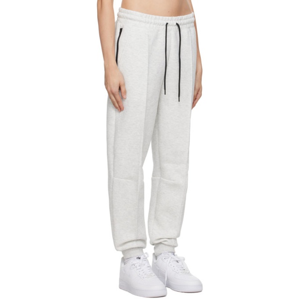나이키 Nike Gray Double-Faced Lounge Pants 241011F086009