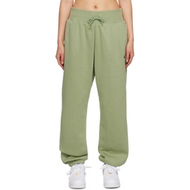 Nike Green Phoenix Sweatpants 241011F086013