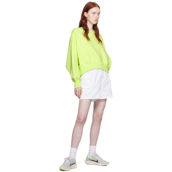 나이키 Nike Yellow Phoenix Sweatshirt 241011F098006