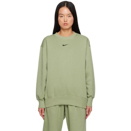 Nike Green Phoenix Sweatshirt 241011F098009