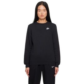 Nike Black Sportswear Club Sweatshirt 241011F098012