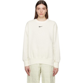 Nike White Phoenix Sweatshirt 241011F098019