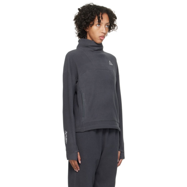 나이키 Nike Gray Wolf Tree Sweatshirt 241011F110006