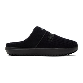 Nike Black Burrow Slippers 241011F121007