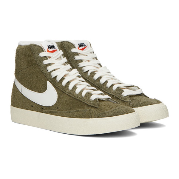 나이키 Nike Khaki Blazer Mid 77 Vintage Sneakers 241011F127001
