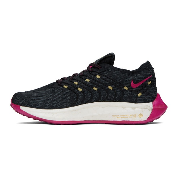 나이키 Nike Black & Pink Pegasus Turbo Sneakers 241011F128003