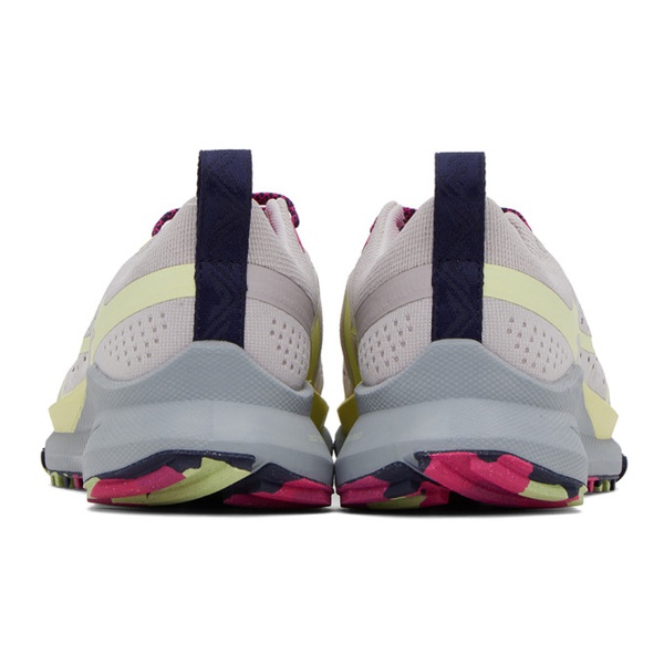 나이키 Nike Purple React Pegasus Trail 4 Sneakers 241011F128006