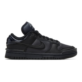 Nike Black & Navy Dunk Low Twist Sneakers 241011F128009