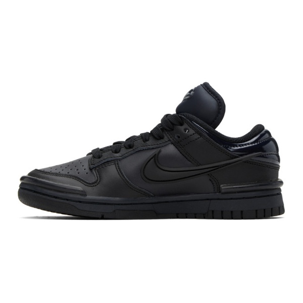 나이키 Nike Black & Navy Dunk Low Twist Sneakers 241011F128009