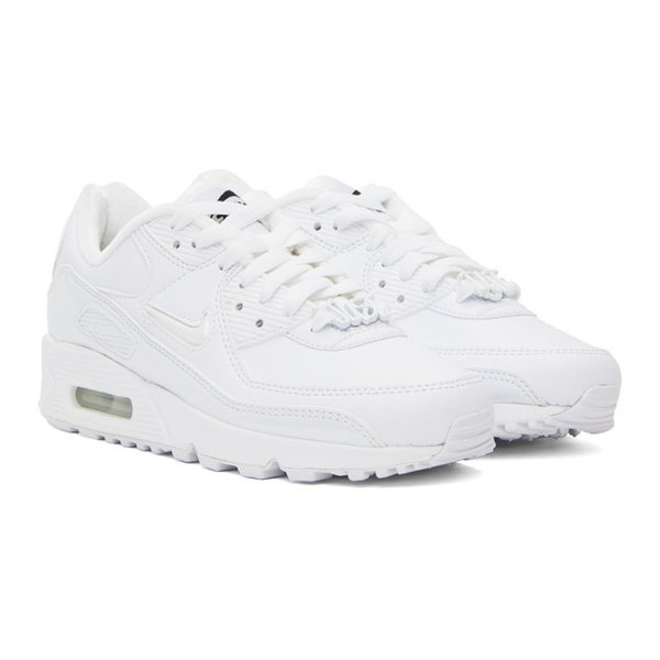 나이키 Nike White Air Max 90 SE Sneakers 241011F128017