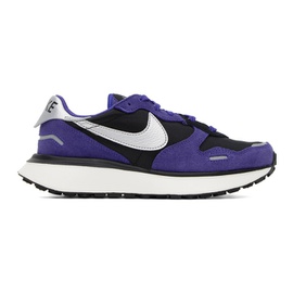 Nike Purple & Black Phoenix Waffle Sneakers 241011F128020