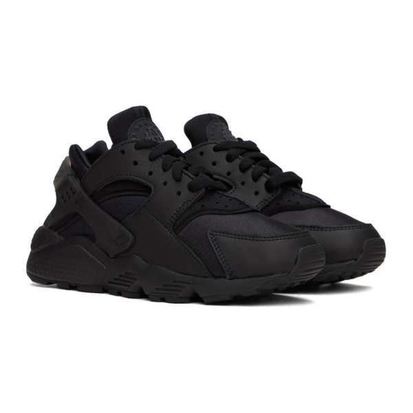 나이키 Nike Black Air Huarache Sneakers 241011F128042