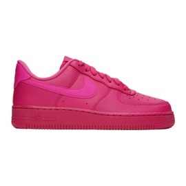 Nike Pink Air Force 1 07 Sneakers 241011F128043