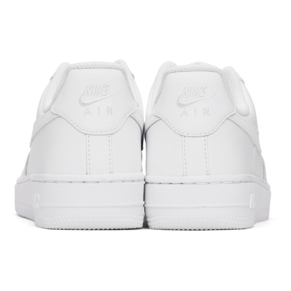 나이키 Nike White Air Force 1 07 Sneakers 241011F128045