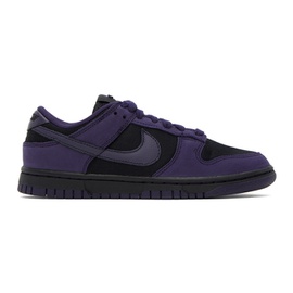 Nike Purple & Black Dunk Low LX Sneakers 241011F128056