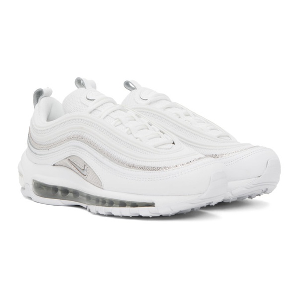 나이키 Nike White Air Max 97 Sneakers 241011F128062
