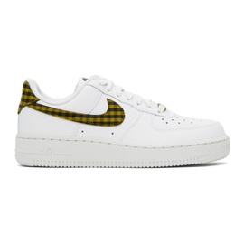 Nike White Air Force 1 07 Sneakers 241011F128072
