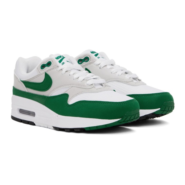 나이키 Nike Gray & Green Air Max 1 Sneakers 241011F128084