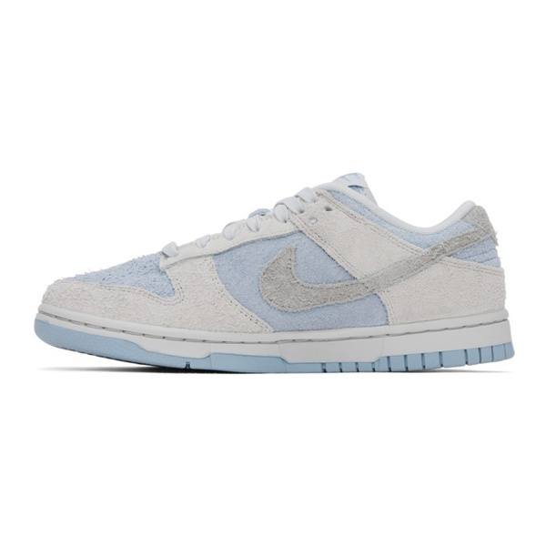 나이키 Nike Blue & Gray Dunk Low Sneakers 241011F128085