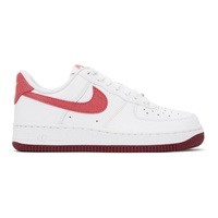 Nike White Air Force 1 07 Sneakers 241011F128091