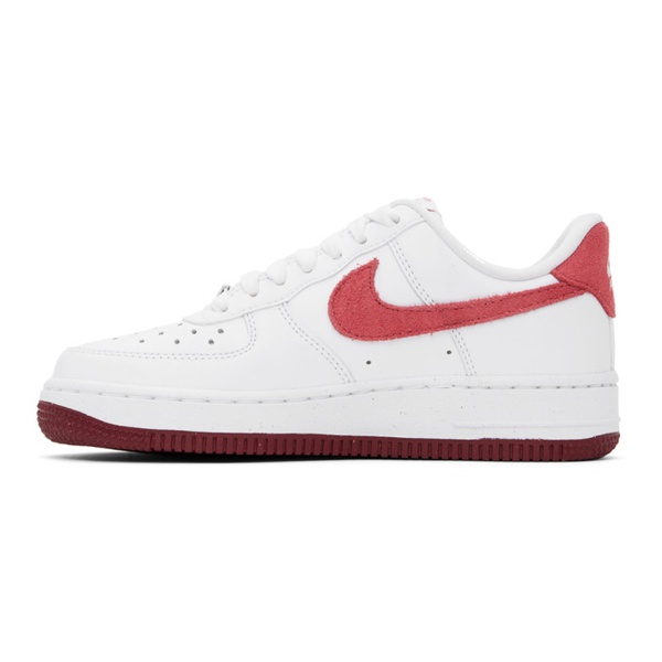 나이키 Nike White Air Force 1 07 Sneakers 241011F128091