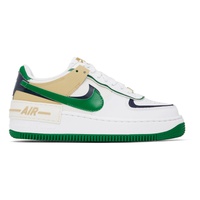 Nike White Air Force 1 Shadow Sneakers 241011F128106