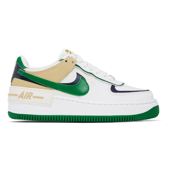 나이키 Nike White Air Force 1 Shadow Sneakers 241011F128106