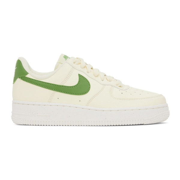 나이키 Nike 오프화이트 Off-White & Green Air Force 1 07 Next Nature Sneakers 241011F128111