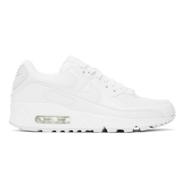 Nike White Air Max 90 Sneakers 241011F128120