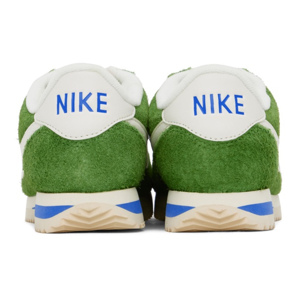 나이키 Nike Green Cortez Vintage Sneakers 241011F128129