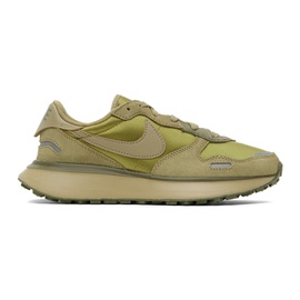 Green Nike Phoenix Waffle Sneakers 241011F128133