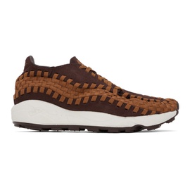 Nike Brown Air Footscape Woven Sneakers 241011F128141