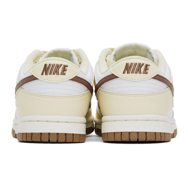 나이키 Nike 오프화이트 Off-White & Burgundy Dunk Low Next Nature Sneakers 241011F128150