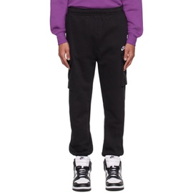 Nike Black Flap Pocket Cargo Pants 241011M188011