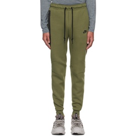 Nike Khaki Slim-Fit Sweatpants 241011M190009
