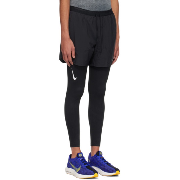 나이키 Nike Black Stride Shorts 241011M193003