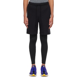 Nike Black Relaxed Shorts 241011M193009