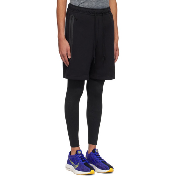 나이키 Nike Black Relaxed Shorts 241011M193009