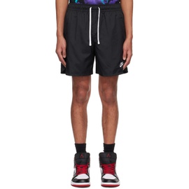 Nike Black Flow Shorts 241011M193014