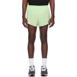 Nike Green AeroSwift Shorts 241011M193019