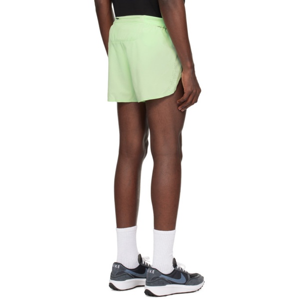나이키 Nike Green AeroSwift Shorts 241011M193019