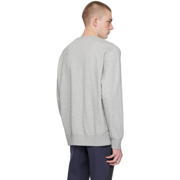 나이키 Nike Gray Crewneck Sweatshirt 241011M204016