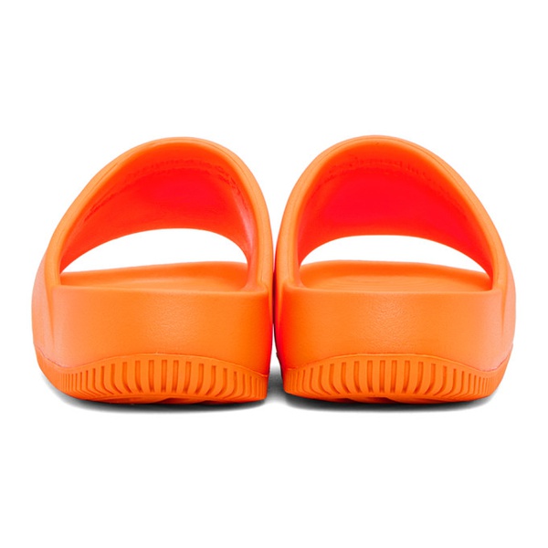 나이키 Nike Orange Calm Slides 241011M234000