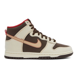 Nike Brown & Beige Dunk High R에트로 ETRO Sneakers 241011M236000